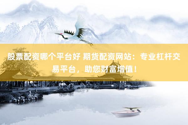 股票配资哪个平台好 期货配资网站：专业杠杆交易平台，助您财富增值！