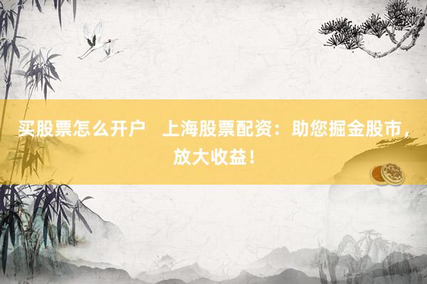 买股票怎么开户   上海股票配资：助您掘金股市，放大收益！
