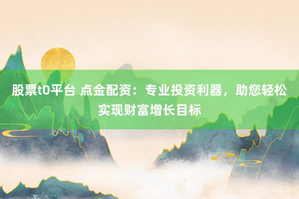 股票t0平台 点金配资：专业投资利器，助您轻松实现财富增长目标